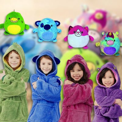 Παιχνίδι, μαξιλάρι και κουκούλα | PILLOWPETSY