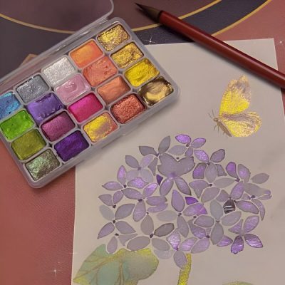 Σετ ζωγραφικής ακουαρέλας 20 χρωμάτων | COLORLINKE