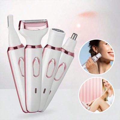 Ηλεκτρική ξυριστική μηχανή 4-σε-1 για γυναίκες | LUNATRIM