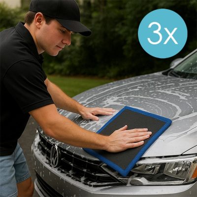 Πετσέτα μαγικού πηλού για αυτοκίνητα (3τμχ) | DETAILUX