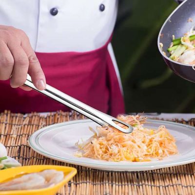Λαβίδα BBQ - 28 cm, Χάλυβας 304 κατάλληλος για τρόφιμα, Χωρίς ραφές, Αντιολισθητική | TONGPRO